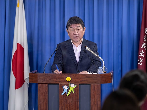 役員会後 茂木幹事長記者会見