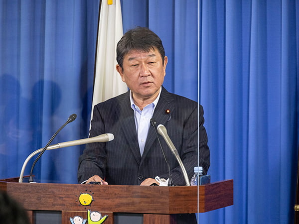 役員会・役員連絡会後 茂木幹事長記者会見