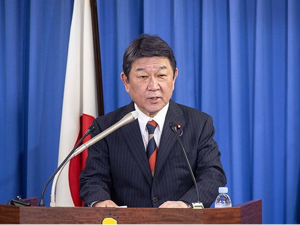 役員会後 茂木幹事長記者会見