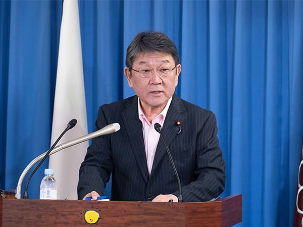 役員会後 茂木幹事長記者会見