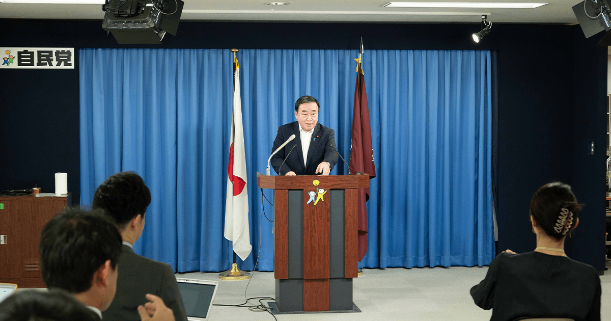 梶山幹事長代行
