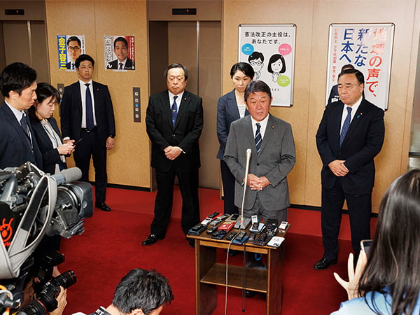補欠選挙の結果を受けて 茂木幹事長ぶらさがり会見