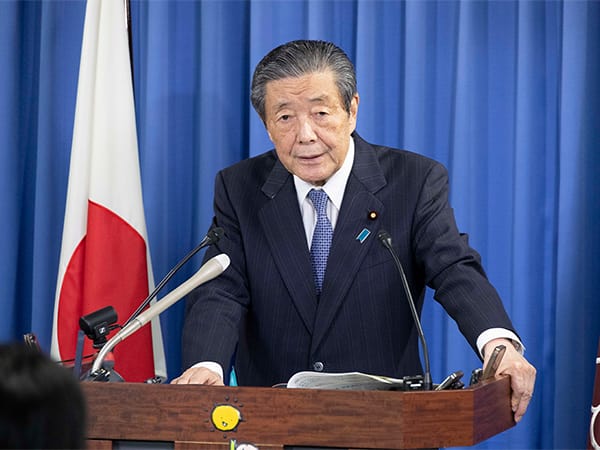 役員会・役員連絡会後 森山幹事長記者会見