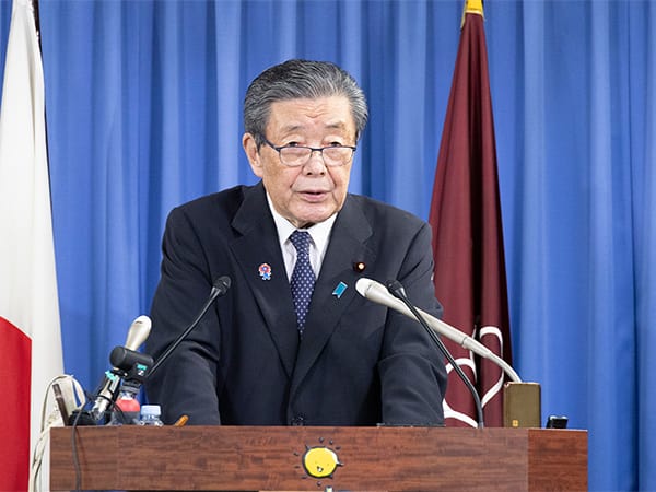 役員連絡会後 森山幹事長記者会見