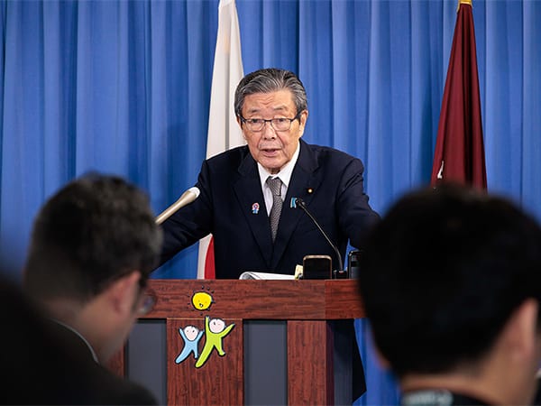 役員会後 森山幹事長記者会見