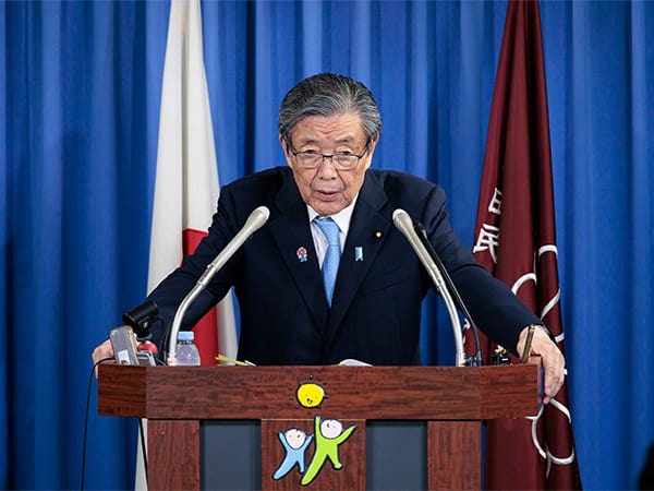 役員会後 森山幹事長記者会見