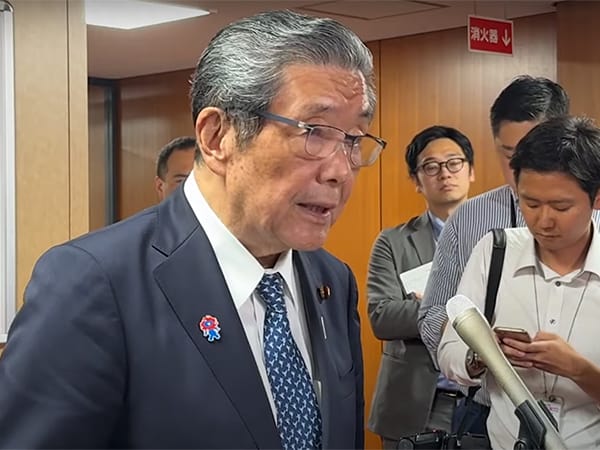 森山幹事長ぶらさがり会見