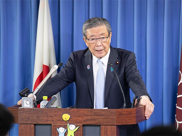 役員会・役員連絡会後 森山幹事長記者会見