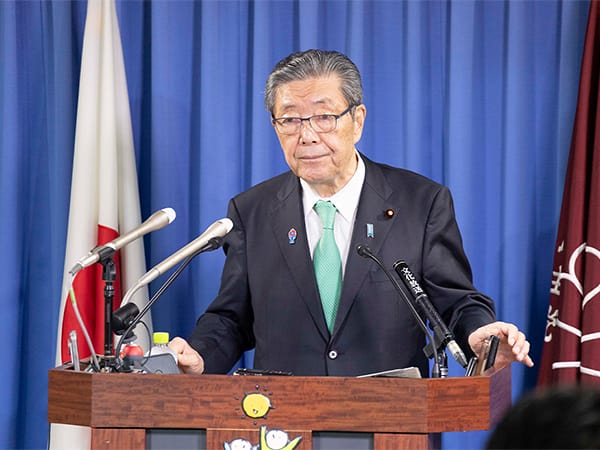 臨時役員会後 森山幹事長記者会見
