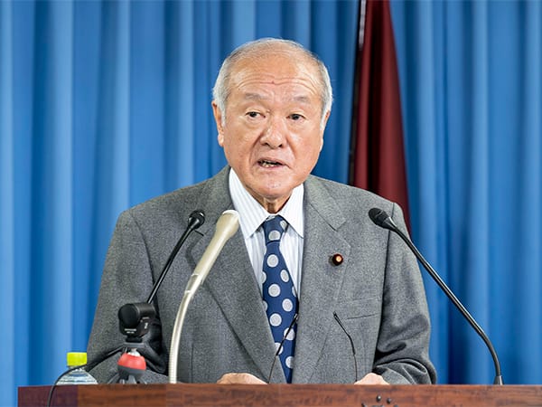 役員連絡会後 鈴木幹事長記者会見