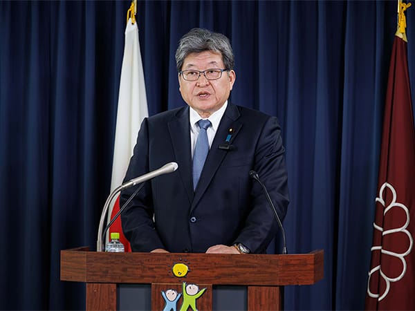 政府与党連絡会議後 萩生田光一幹事長代行 記者会見