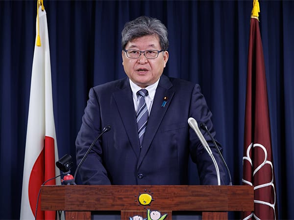 役員連絡会後 萩生田幹事長代行 記者会見