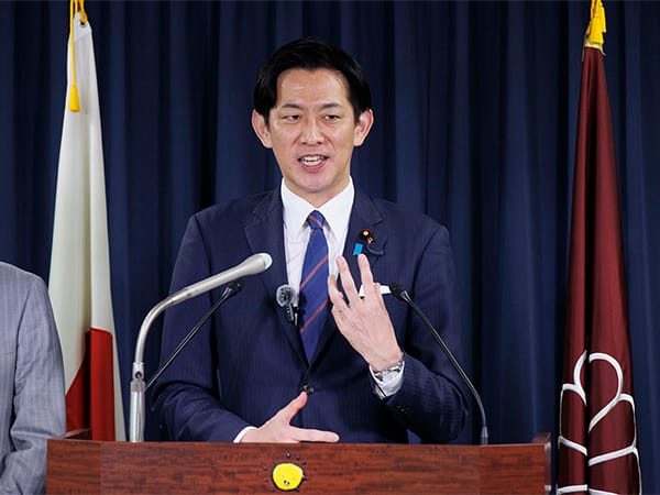 小林 鷹之 政務調査会長 記者会見