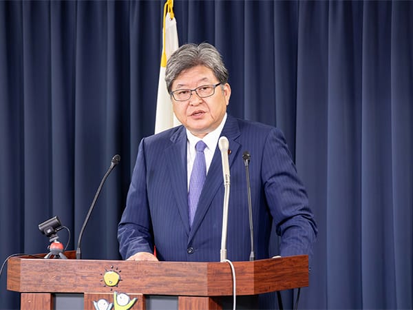 政府与党連絡会議後 萩生田光一幹事長代行 記者会見