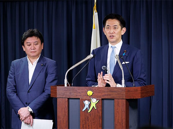 小林 鷹之 政務調査会長 記者会見