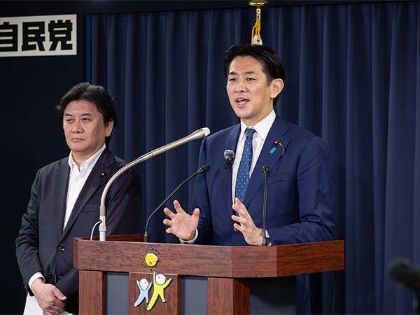 小林 鷹之 政務調査会長 記者会見