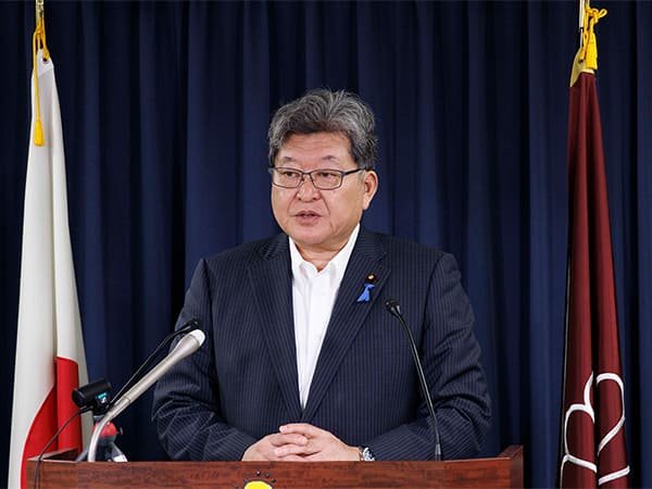 役員連絡会後 萩生田幹事長代行 記者会見