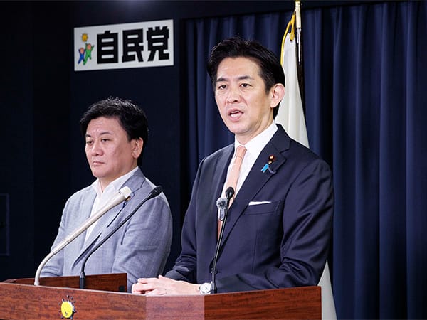 小林 鷹之 政務調査会長 記者会見