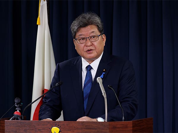 役員連絡会後 萩生田幹事長代行 記者会見
