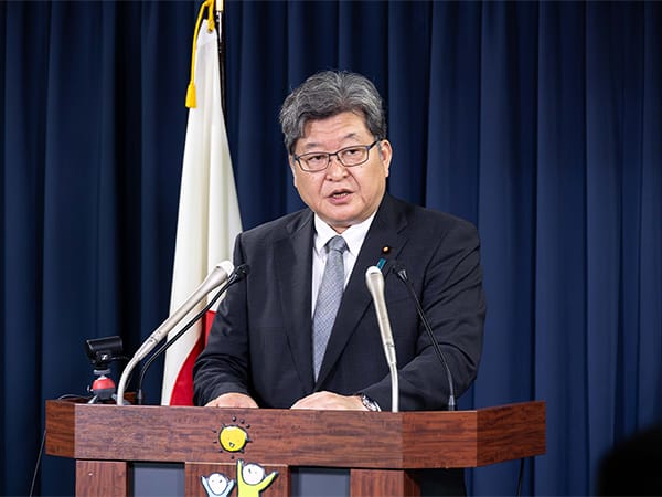 政府与党連絡会議後 萩生田光一幹事長代行 記者会見