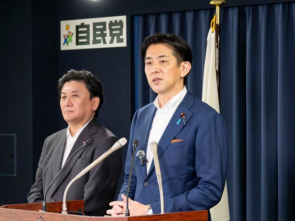 小林 鷹之 政務調査会長 記者会見