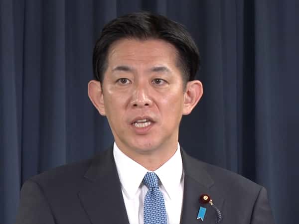 小林 鷹之 政務調査会長 記者会見