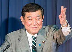 石破 茂幹事長 石破 茂幹事長