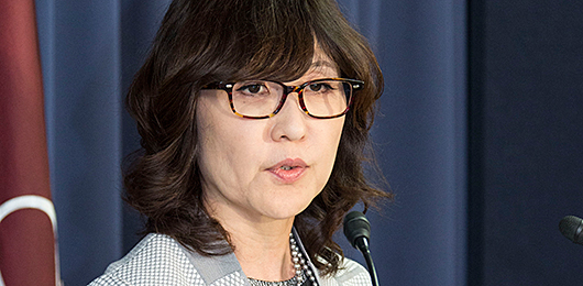 稲田朋美政調会長