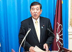 石破 茂幹事長 石破 茂幹事長