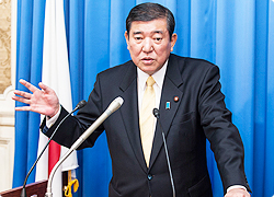 石破 茂幹事長 石破 茂幹事長