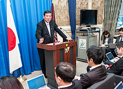石破 茂幹事長 石破 茂幹事長