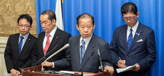 石破 茂幹事長 石破 茂幹事長