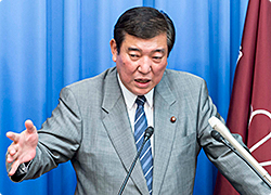 石破 茂幹事長 石破 茂幹事長