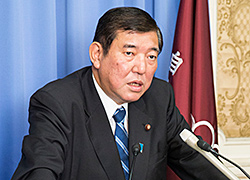 石破 茂幹事長 石破 茂幹事長