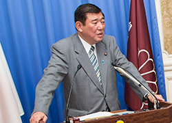 石破 茂幹事長 石破 茂幹事長