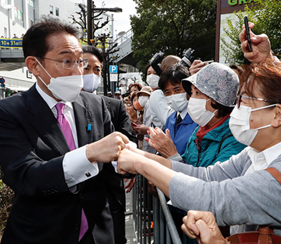 10月19日～10月31日 岸田総理 衆議院総選挙で全国行脚 有権者とふれあい支持を訴える