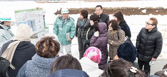 女性局幹事会被災地視察in宮城