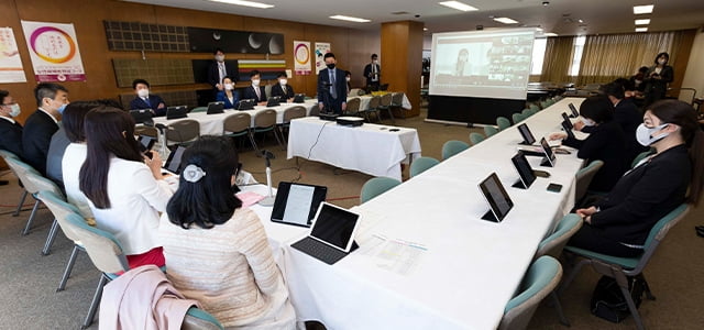 女性局政策ミーティング・青年局定例会議を合同臨時開催