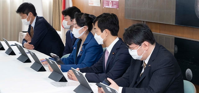 女性局政策ミーティング・青年局定例会議を合同臨時開催