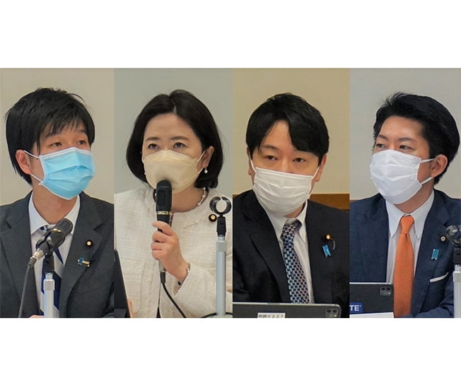 青年局・女性局合同開催「衆参両院および地方議会におけるオンライン開催の勉強会」