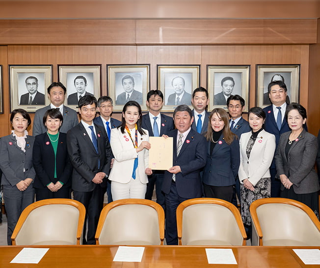 女性局ブロック会議を踏まえた申し入れ