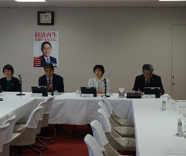 青年局定例会議・女性局役員会合同開催