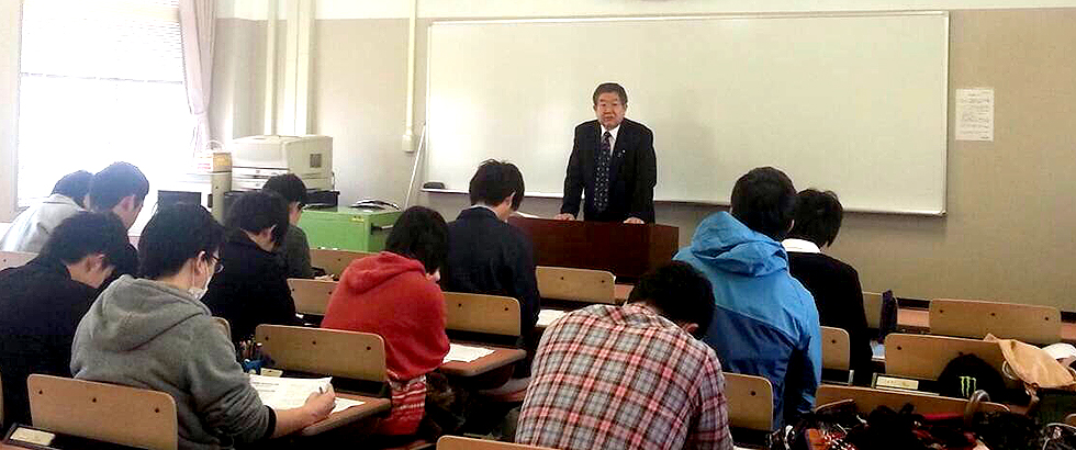 大阪大谷大学での講演会