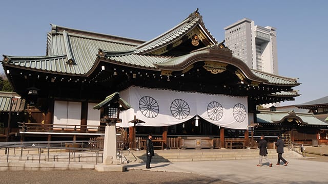 靖國神社昇殿参拝を実施