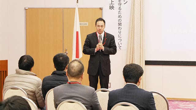 捕鯨文化に触れる研修に全国青年局メンバーが参加