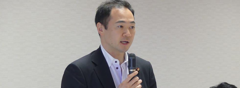 株式会社ユーグレナ出雲充代表取締役を招き定例昼食会を開催