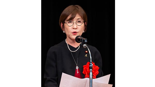 竹島の日記念式典及び街頭演説会に稲田朋美筆頭副幹事長、青年局役員らが出席