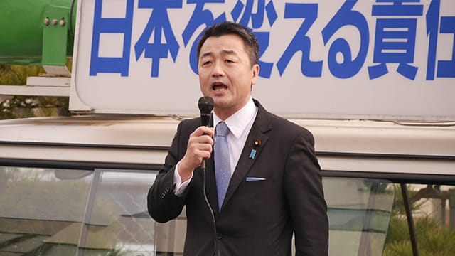 竹島の日記念式典及び街頭演説会に稲田朋美筆頭副幹事長、青年局役員らが出席