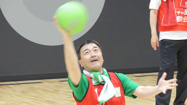 青年局有志研修会としてパラスポーツ体験運動会を実施