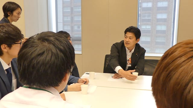 NPO法人ドットジェイピー主催「参院選直前!全政党交流イベント」に青年局役員が出席